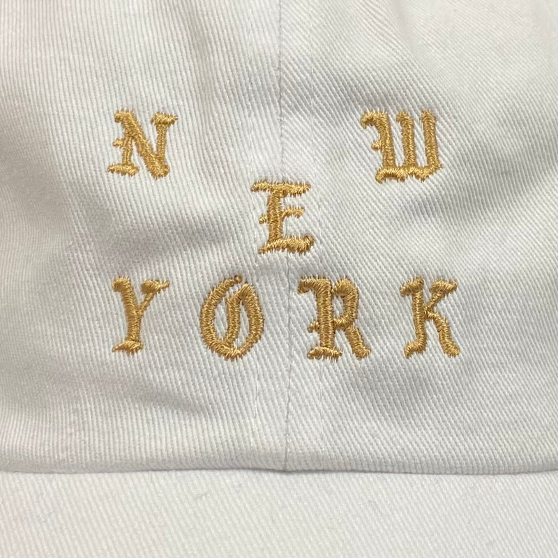 The Life of Pablo 2016 Embroidered New York Hat In White