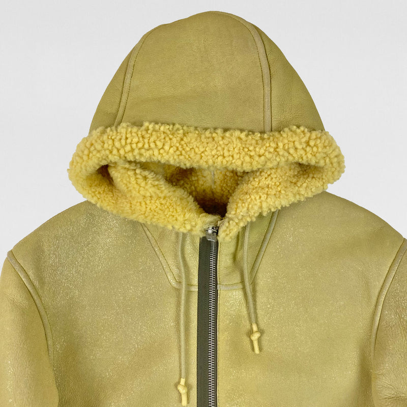Yeezy Season 3 God Sun Shearling Hooded Jacket