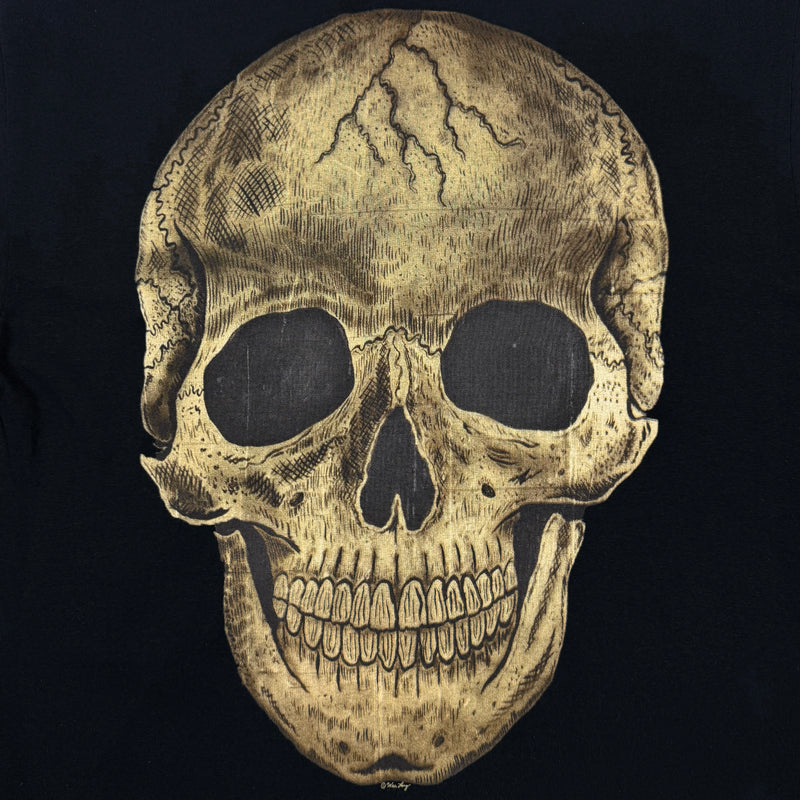 Yeezus 2015 Unreleased Skull Cut Off Tee By Wes Lang