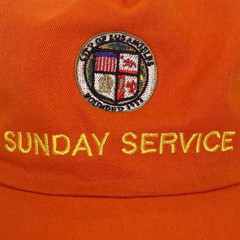 Jesus Is King 2019 Unreleased Sunday Service Hat In Orange