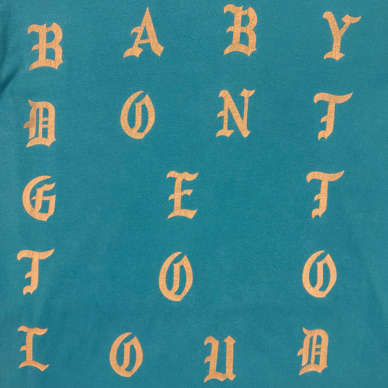 The Life of Pablo 2016 LA 'Freestyle 4' Long Sleeve In Teal