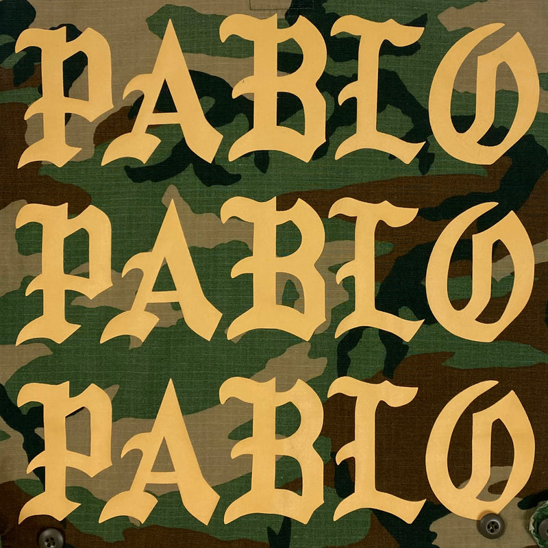 The Life of Pablo 2016 Vintage U.S. Army Pablo Jacket In Camouflage