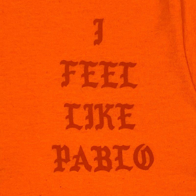 The Life of Pablo 2016 Cancelled Governor's Ball Long Sleeve In Orange