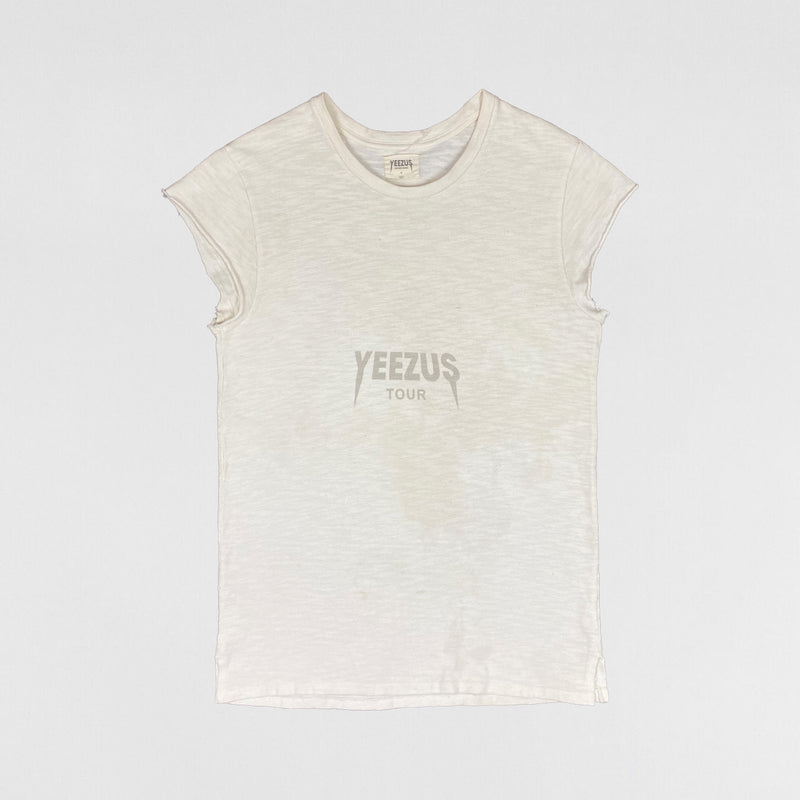 Yeezus Tour 2013 Black Friday Cut Off Tee In White