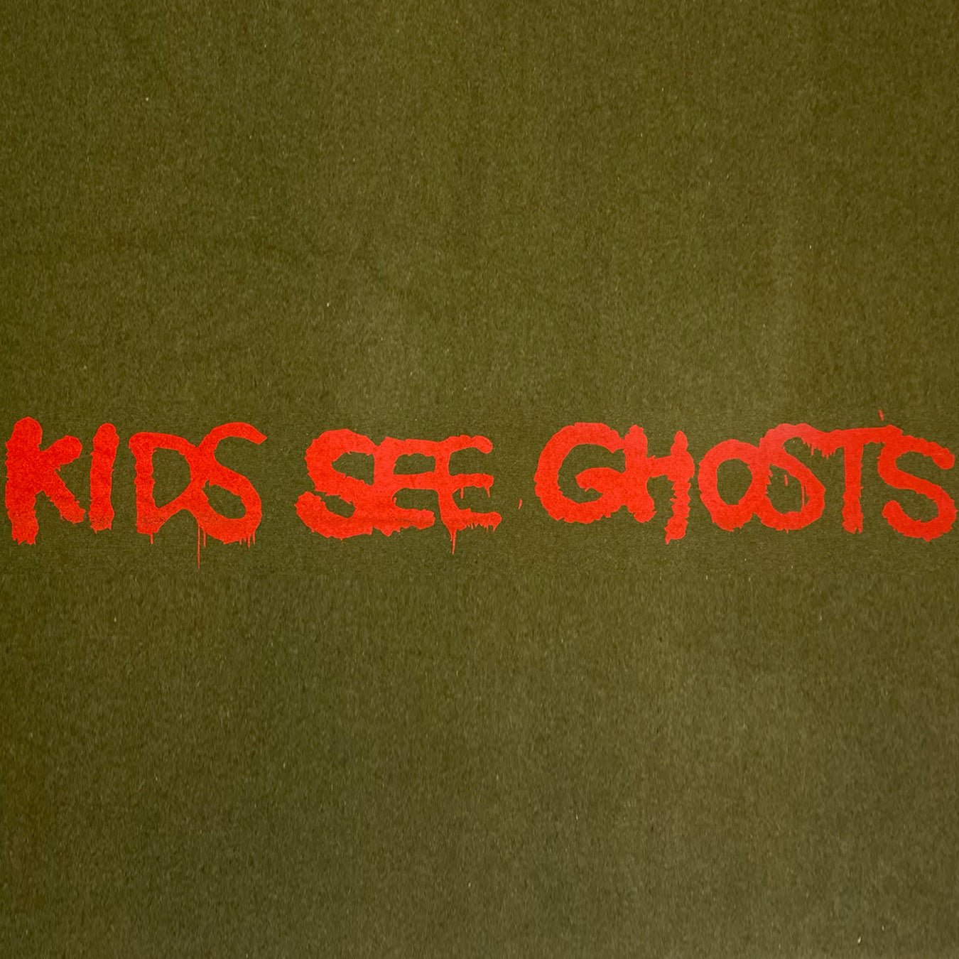 Kids See Ghost 2018 Graffiti Military Wool Blanket