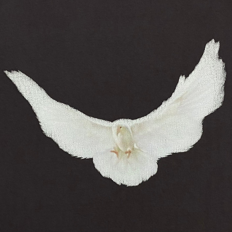 Yeezy Gap Balenciaga 2022 Quarter Sleeve Dove Tee In Dark Grey