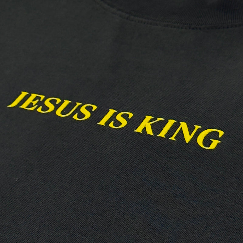 Jesus Is King 2019 Vinyl Album Hoodie In Navy