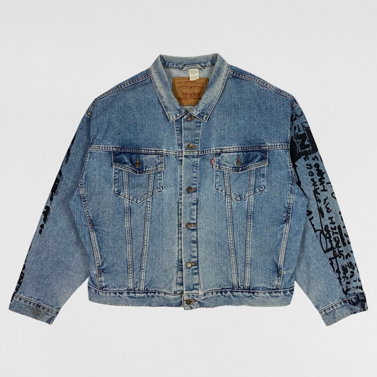 The Life of Pablo 2016 Studio Notepad 1 of 1 Denim Jacket | Paris Saint
