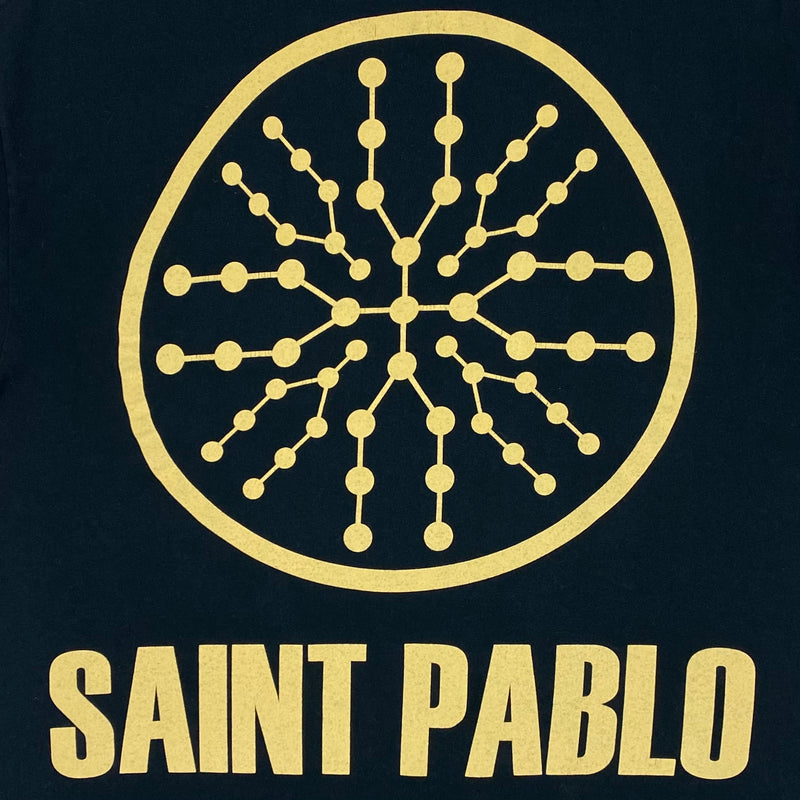 The Life of Pablo 2016 Saint Pablo Logo Tee In Black