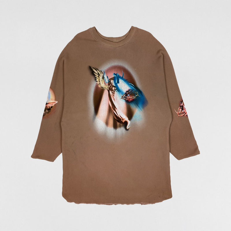 Yeezy Gap 2020 Unreleased Double Layered Thermal Long Sleeve By Forbidden Knowledge