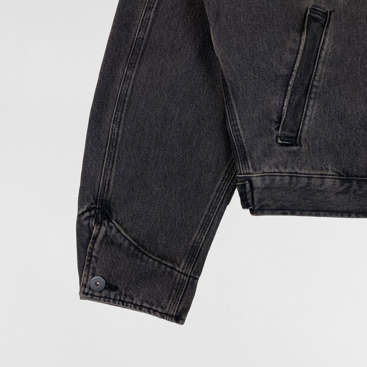 Yeezy Season 5 Workwear Denim Jacket In Faded Ink | Paris Saint