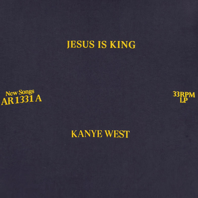 Jesus Is King 2019 Vinyl Album Long Sleeve In Navy