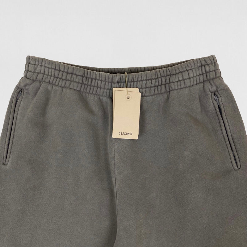 Yeezy Season 6 Heavyweight Sweatpants In Gravel