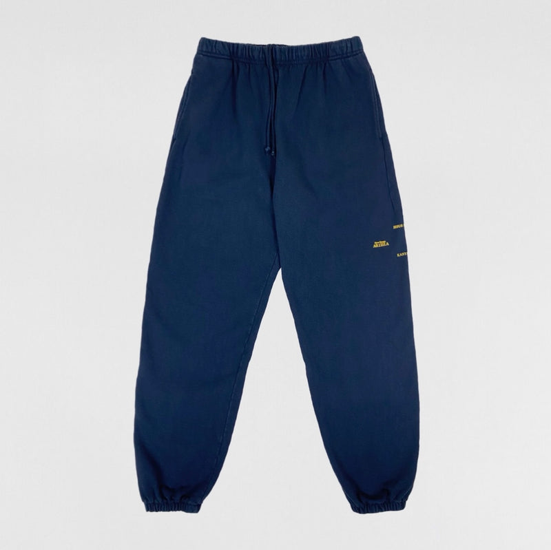 Jesus Is King 2019 Vinyl Album Sweatpants In Navy