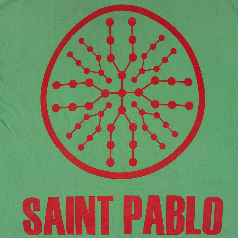 The Life of Pablo 2016 Saint Pablo Logo Tee In Mint