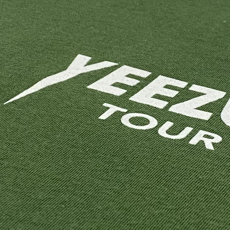 Yeezus Tour 2013 OG Olive Logo Tee