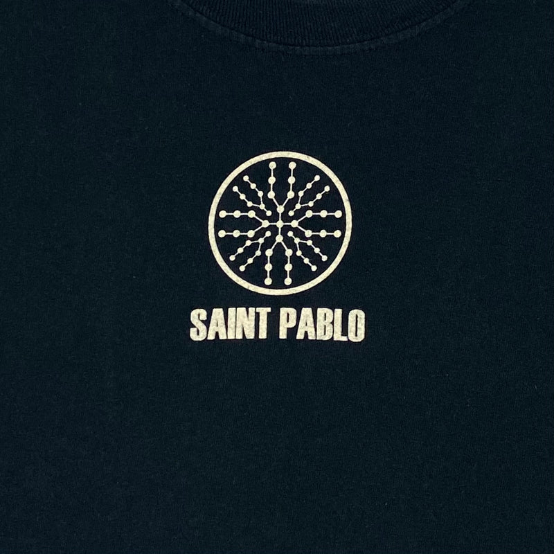 The Life of Pablo 2016 Saint Pablo Logo Long Sleeve In Black