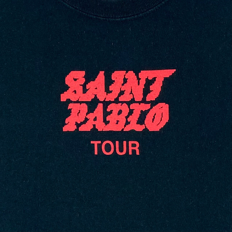 The Life of Pablo 2016 Pixelated 'General Admission' Tee In Black