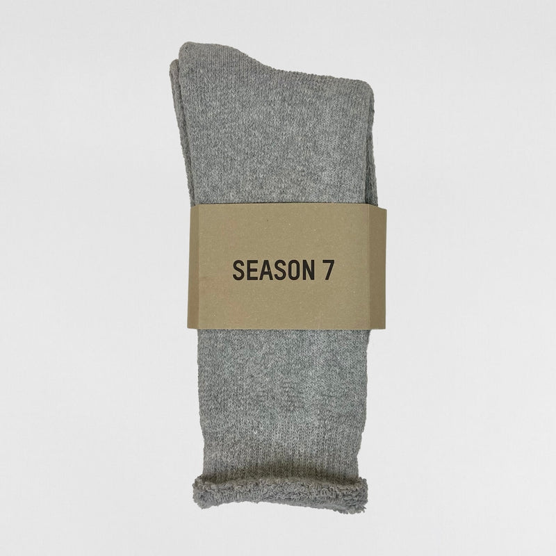 Yeezy Season 7 Bouclette Socks (3-Pack) In Tone Two