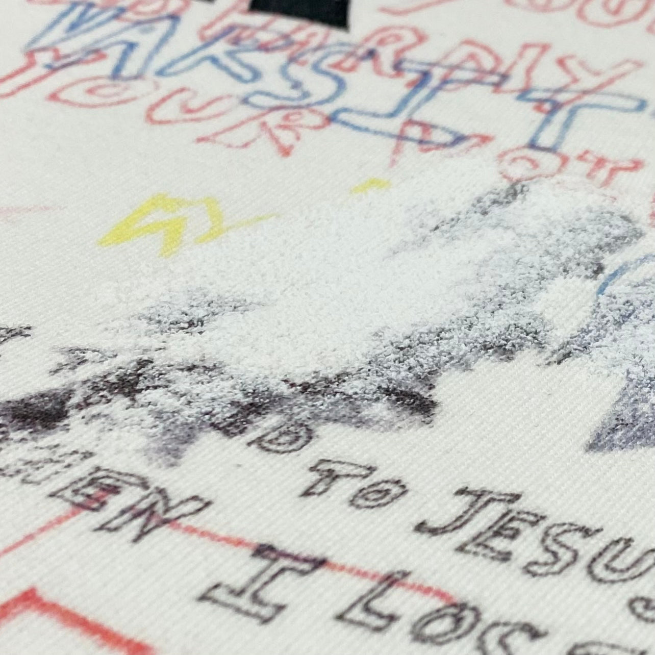 Yeezy Season 5 Scribbled Adidas Crewneck By ERD