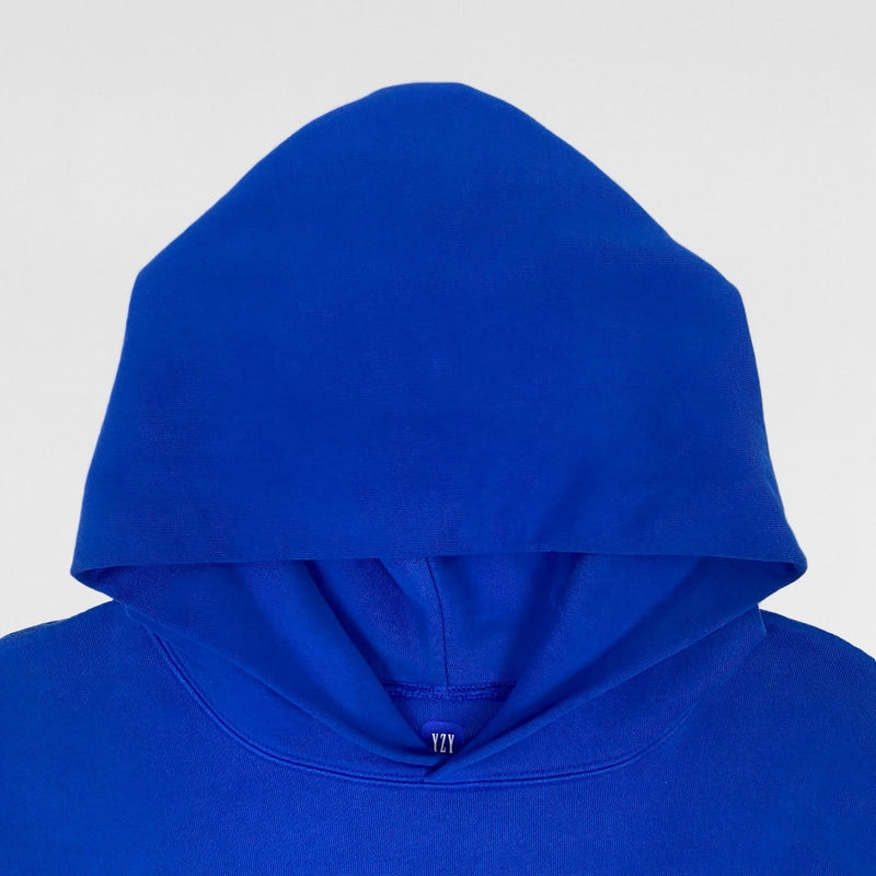 Yeezy Gap 2021 Double Layered Hoodie In Blue