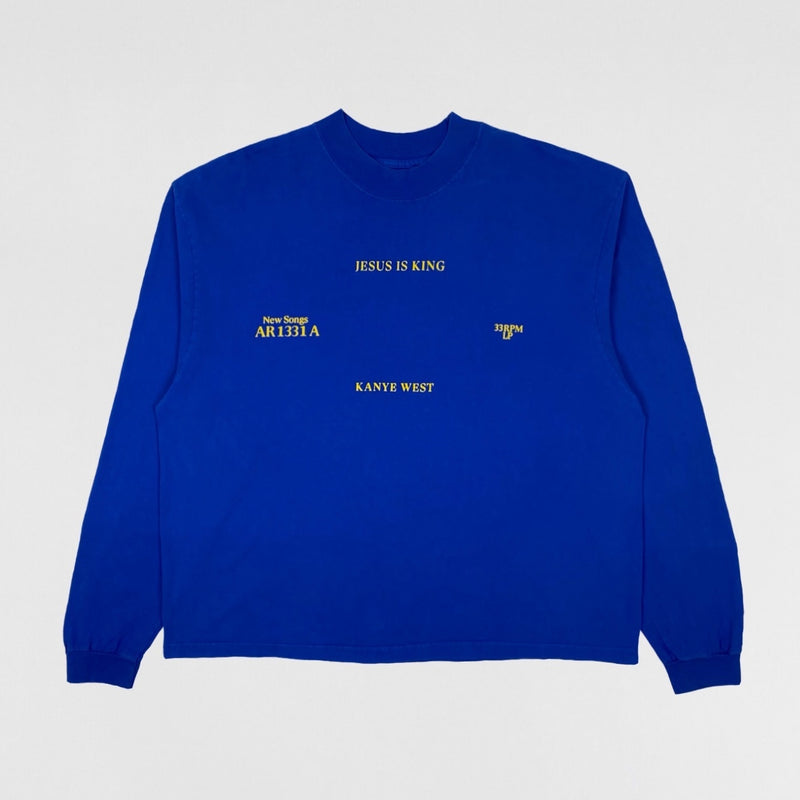 Jesus Is King 2019 Vinyl Album Long Sleeve In Blue