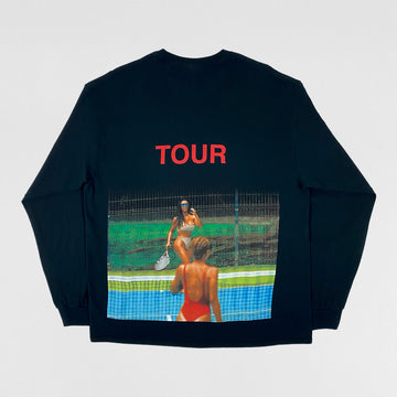 Saint Pablo Tour 2016 Kim Kardashian Long Sleeve In Black