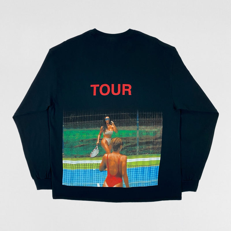 Saint Pablo Tour 2016 Kim Kardashian Long Sleeve In Black