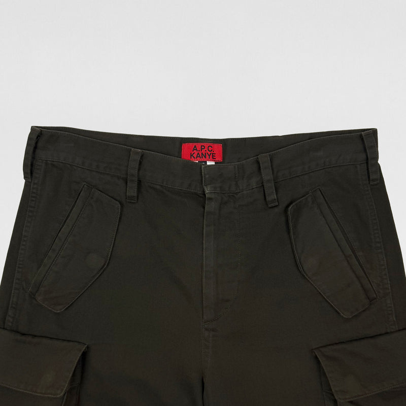 APC Kanye 2014 Sample Cargo Pants In Khaki