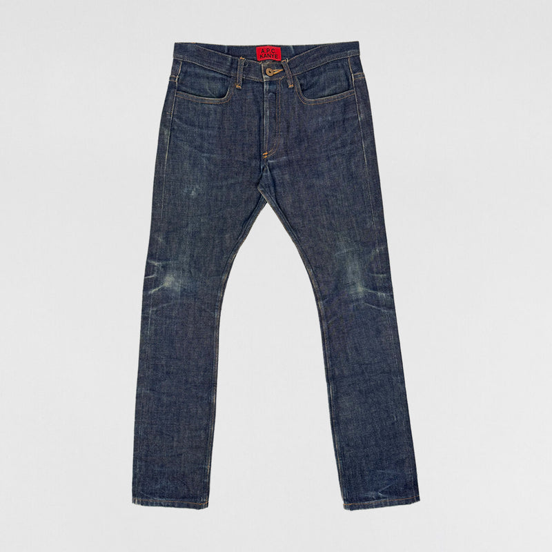 APC Kanye 2014 Japanese Denim In Indigo