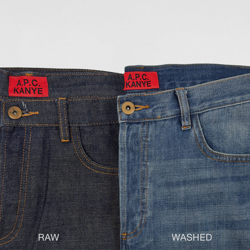APC Kanye 2014 Japanese Denim In Indigo