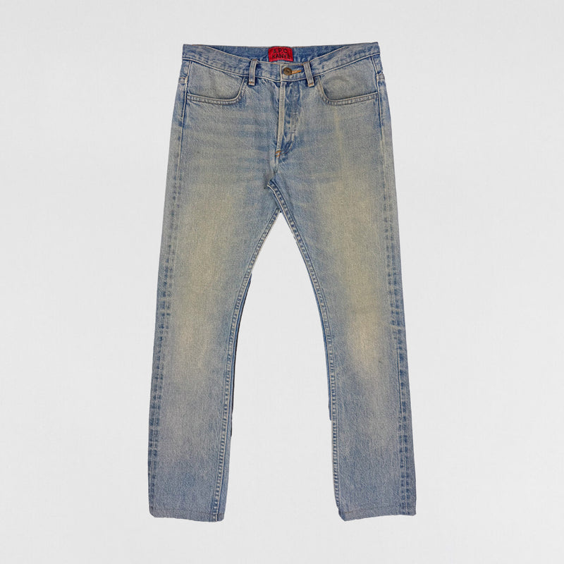 APC Kanye 2014 Japanese Denim In Stonewash