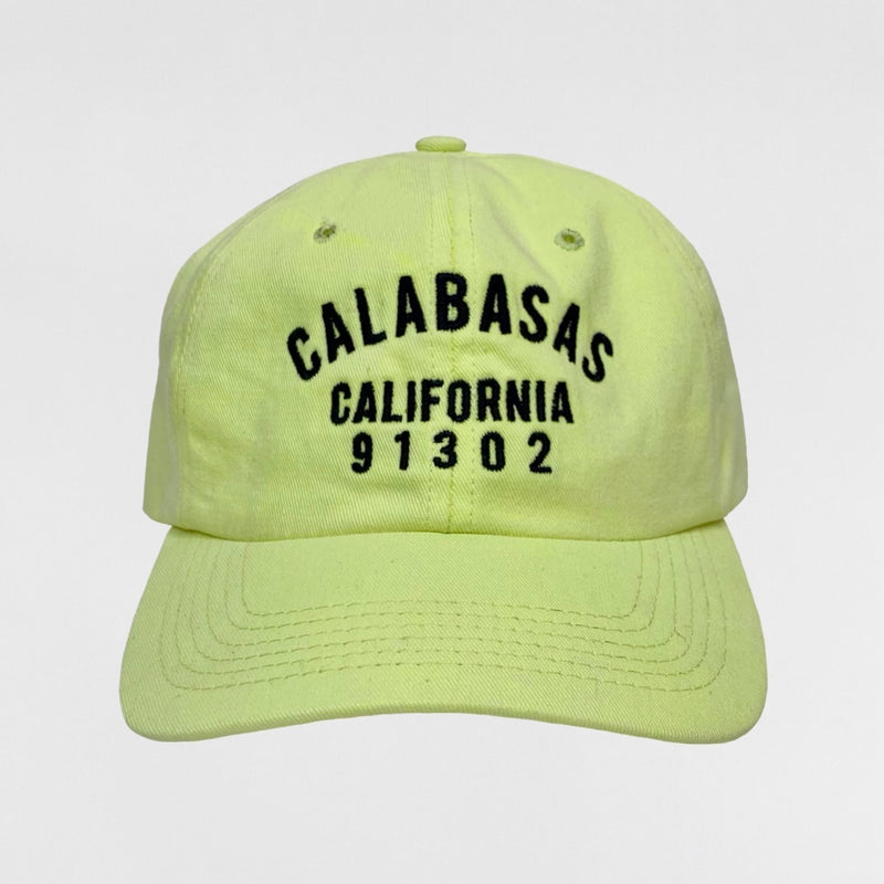 Yeezy 2017 Calabasas Embroidered Hat In Frozen Yellow