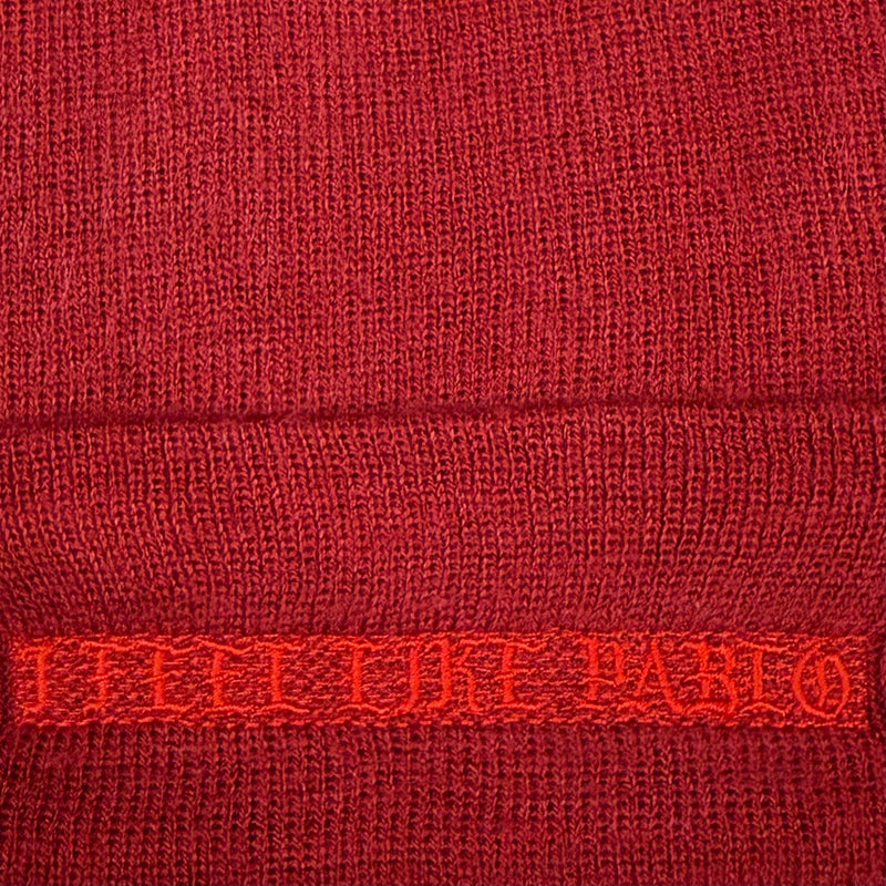 The Life of Pablo 2016 'I Feel Like Pablo' Beanie In Burgundy