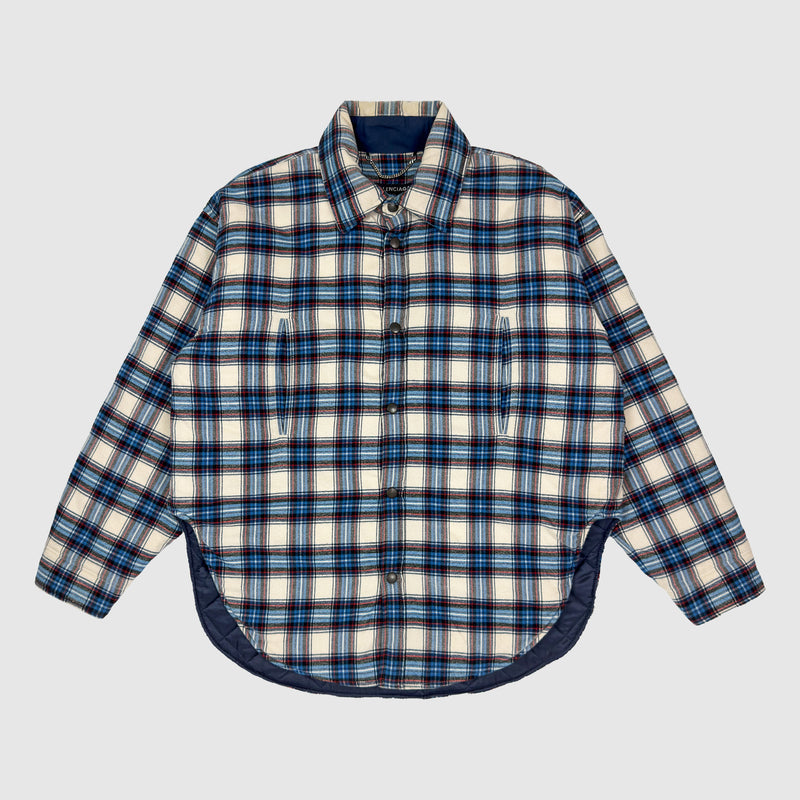 Balenciaga FW17 Padded Oversized Flannel By Demna