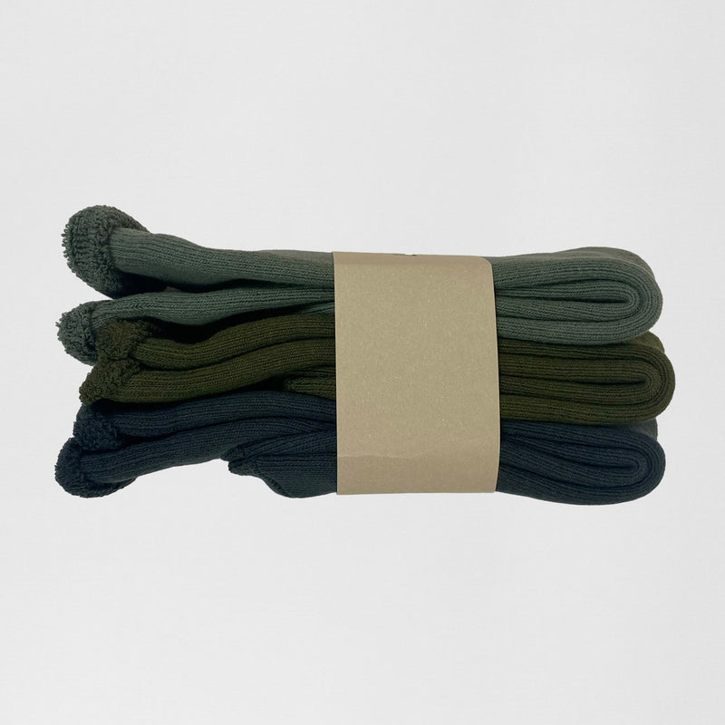 Yeezy Season 7 Bouclette Socks (3-Pack) In Tone Three