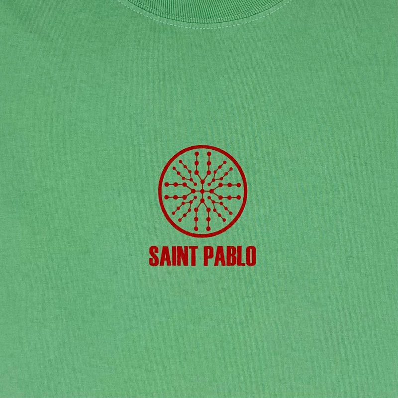 The Life of Pablo 2016 Saint Pablo Logo Long Sleeve In Mint