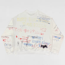 Yeezy Season 5 Scribbled Adidas Crewneck By ERD