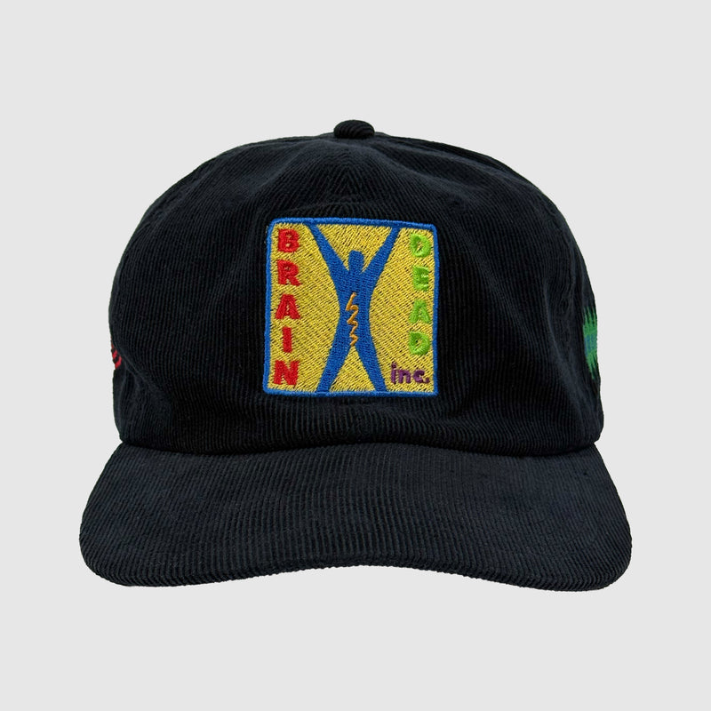 Brain Dead Start Up Corduroy Hat In Navy