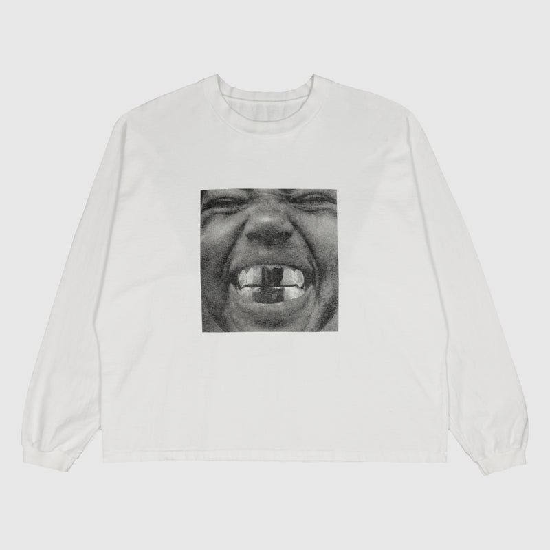 Bully 2025 Album Artwork Long Sleeve In White
