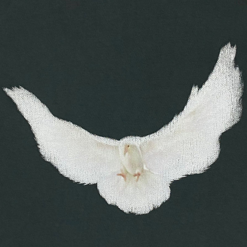 Yeezy Gap Balenciaga 2022 Quarter Sleeve Dove Tee In Dark Green