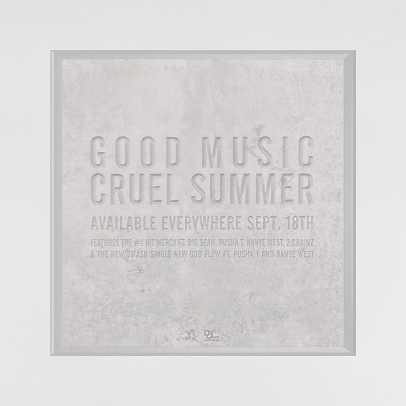 Good Music 2012 Cruel Summer Promo By Virgil Abloh