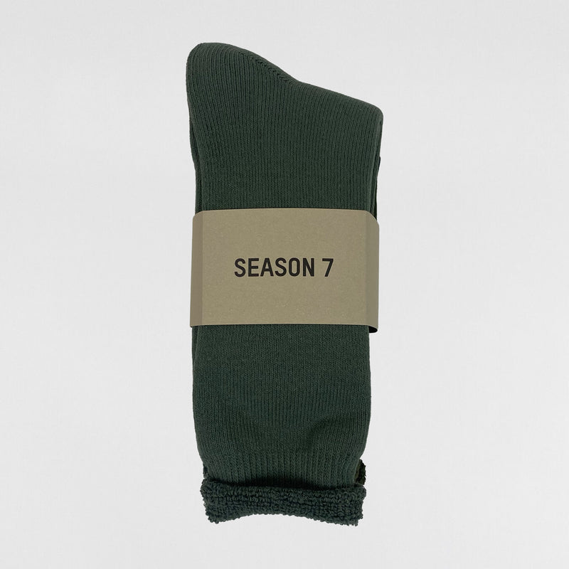 Yeezy Season 7 Bouclette Socks (3-Pack) In Tone Three