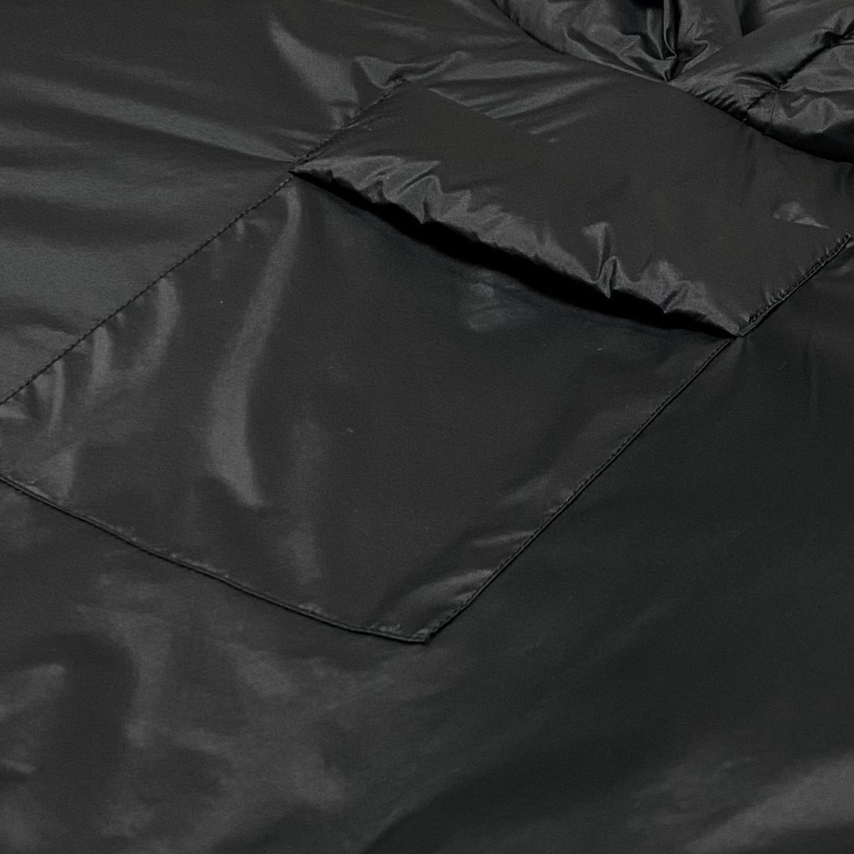 Yeezy Gap Balenciaga 2022 Padded Hooded Anorak In Black | Paris Saint