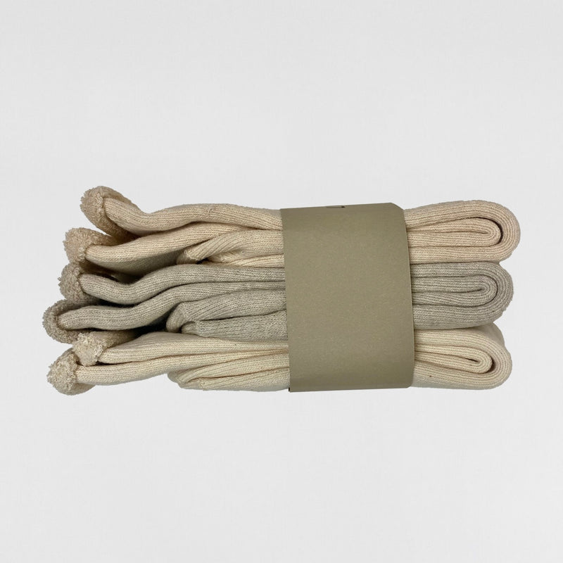 Yeezy Season 7 Bouclette Socks (3-Pack) In Tone One