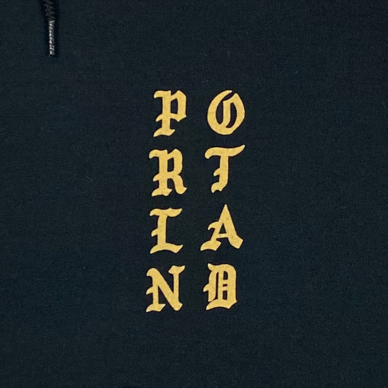 The Life of Pablo 2016 Portland ‘True & Legendary’ Hoodie In Black