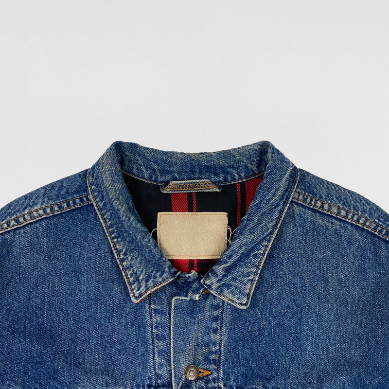 The Life of Pablo 2016 Vintage Levi's Denim Flannel Lined Pablo Jacket