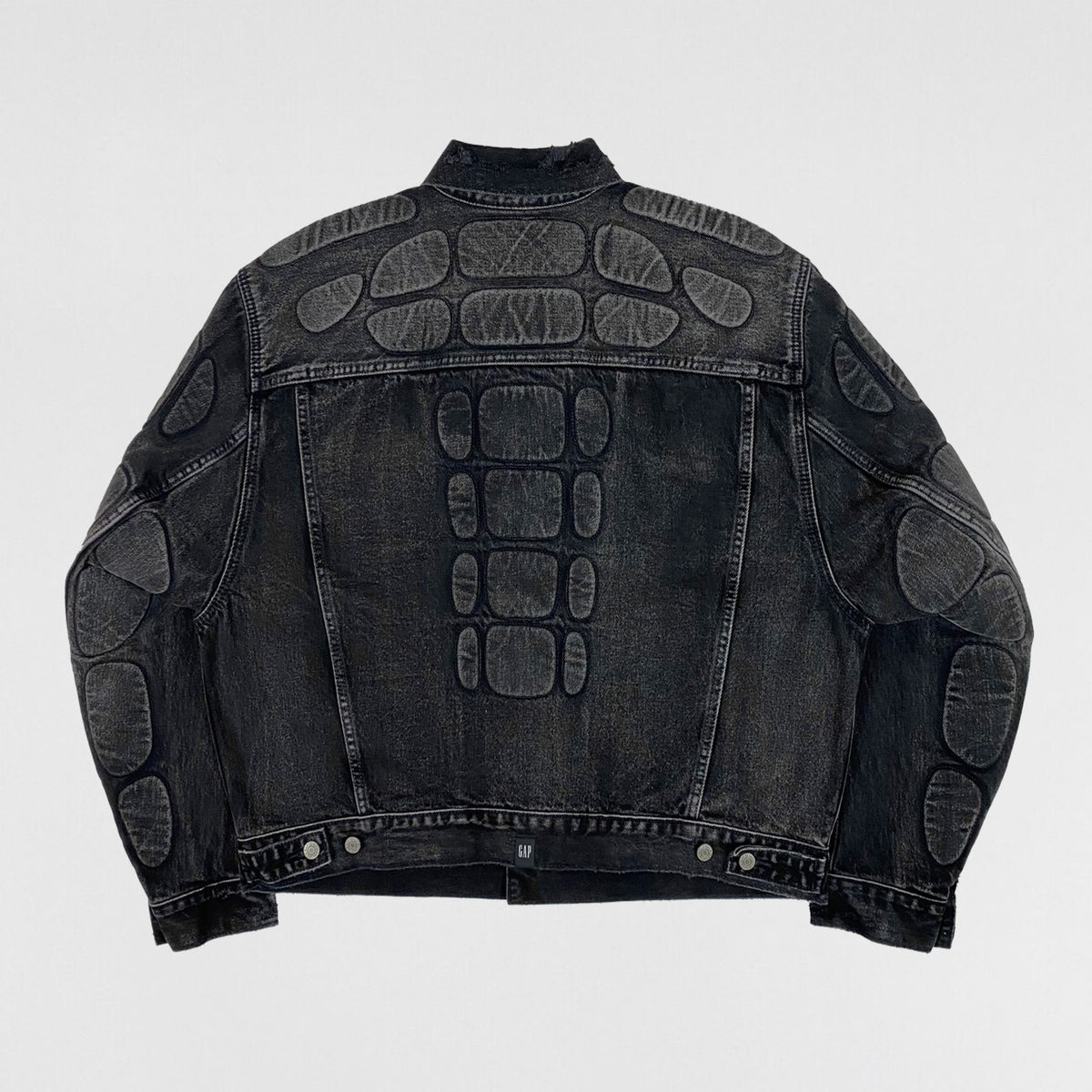 Balenciaga Adidas Denim Jacket Yeezy Denim Jacket Grey – Bei 