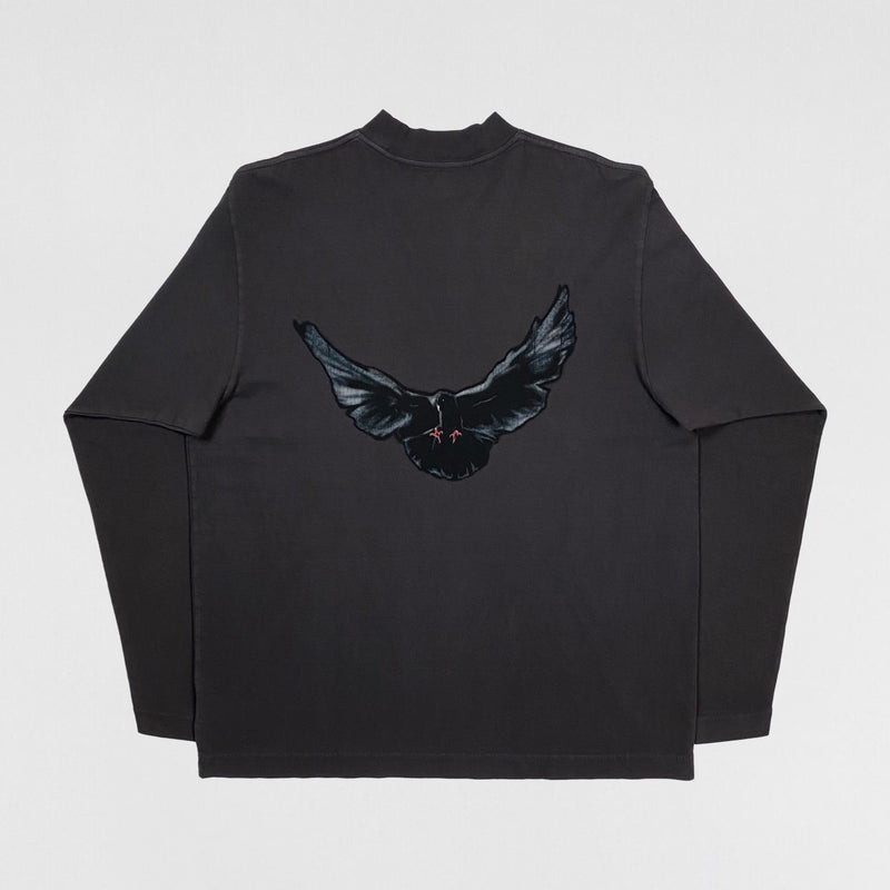 Yeezy Gap Balenciaga 2022 Dove Long Sleeve In Dark Grey