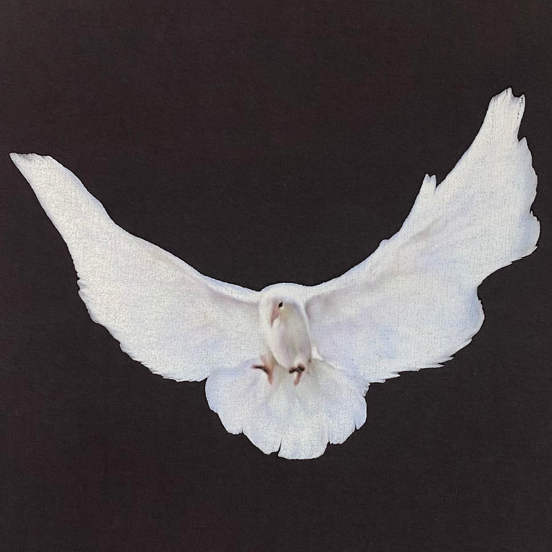 Yeezy Gap Balenciaga 2022 Padded Fleece Dove Tee In Black